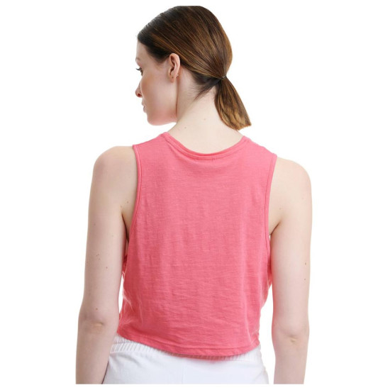 Bodytalk Γυναικεία αμάνικη μπλούζα crop